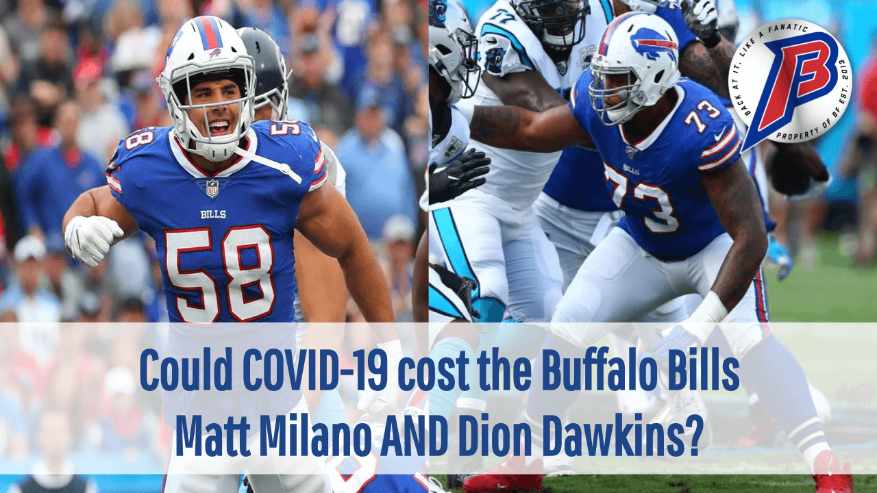 kode Smidighed hoppe Could COVID-19 Cost the Buffalo Bills Matt Milano AND Dion Dawkins? -  Buffalo Fanatics - Buffalo Bills
